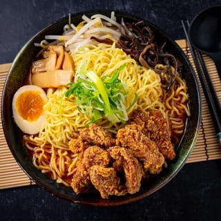 Spicy Miso Chicken Karaage Ramen