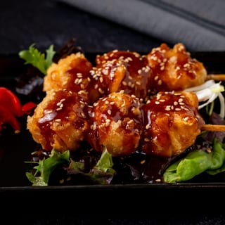 Tempura Shumai Skewers